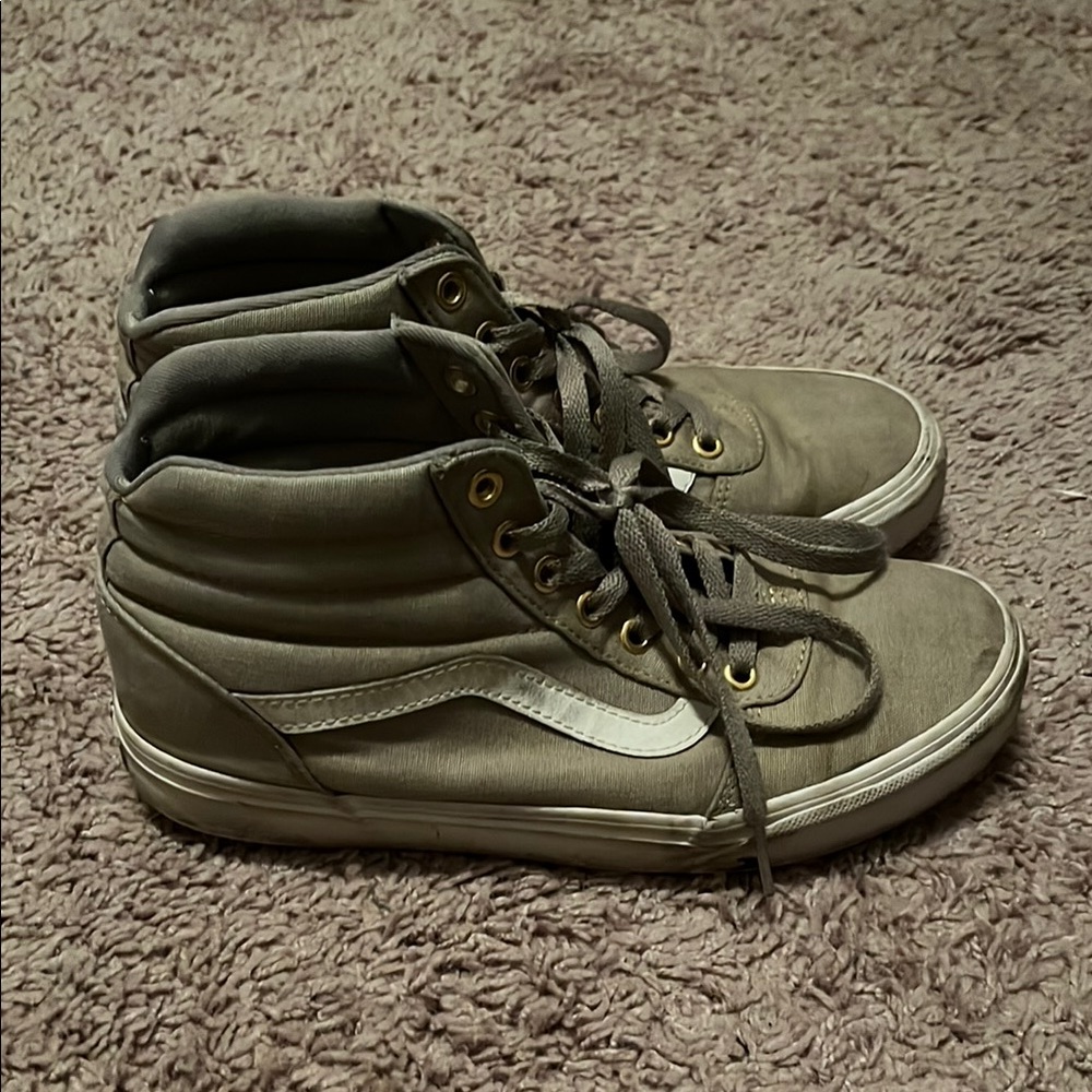 Vans women’s Green High-Top Sneakers